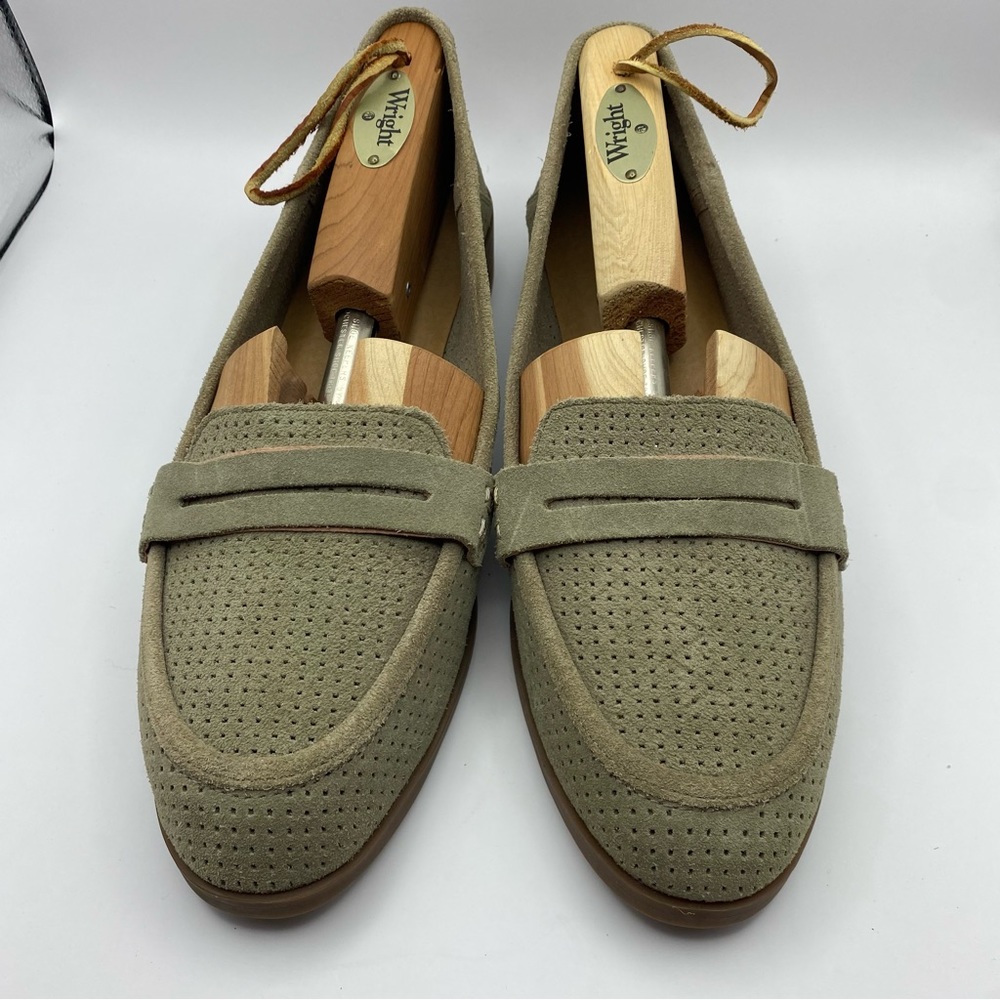 Lucky Brand Perforated Suede‎ Loafers